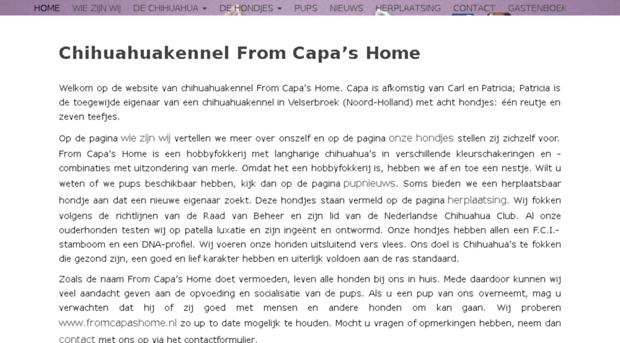 fromcapashome.nl