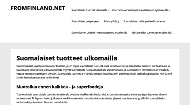 fromfinland.fi