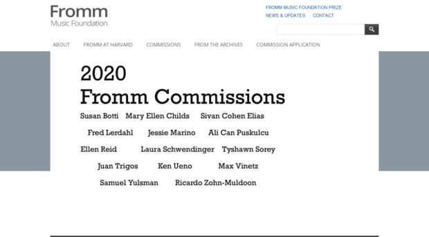 frommfoundation.fas.harvard.edu