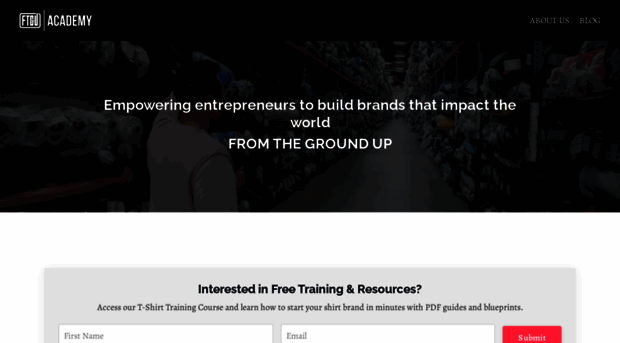 fromthegroundupacademy.com