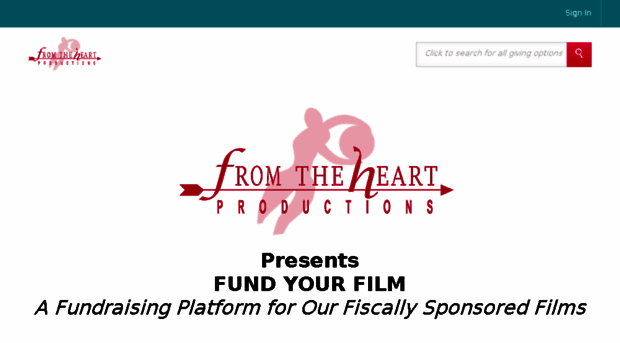 fromtheheartproductions.networkforgood.com