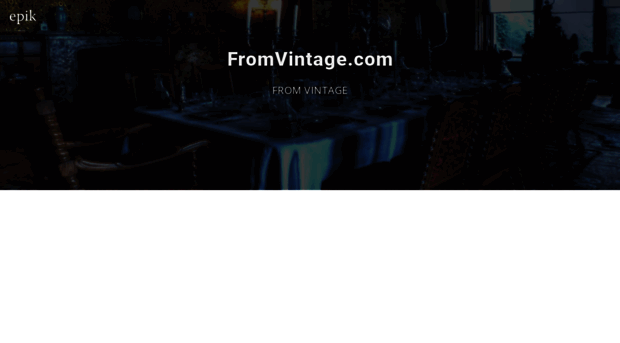 fromvintage.com