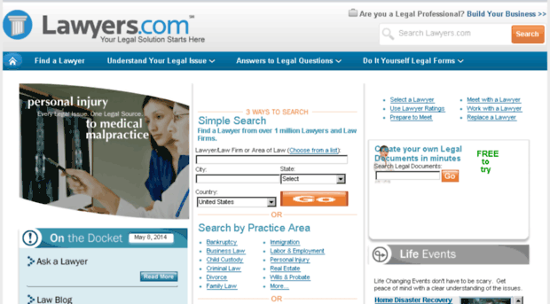 front.lawyers.com