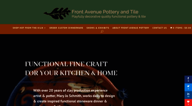 frontavenuepotteryandtile.com