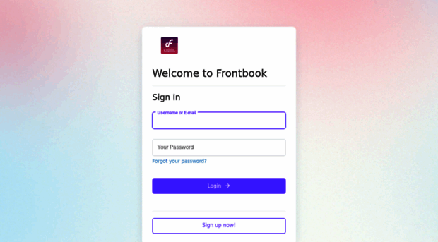 frontbook.in