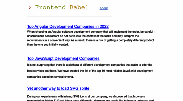 frontendbabel.info