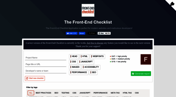 frontendchecklist.io