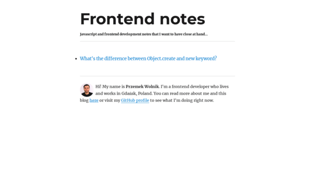 frontendnotes.net