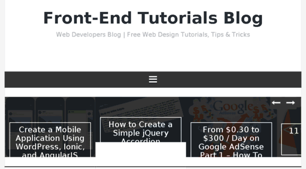 frontendtutorials.org