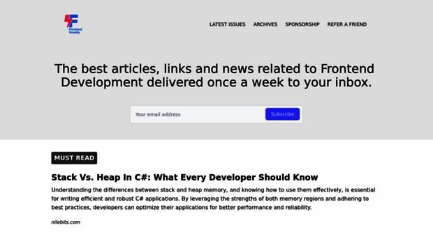 frontendweekly.co