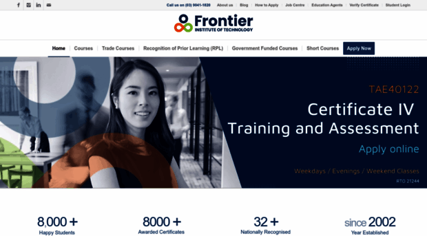 frontier.edu.au