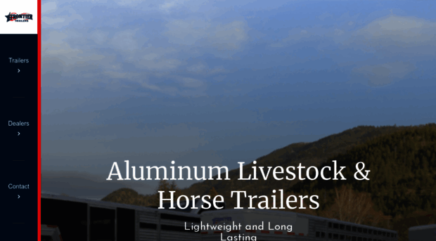 frontieraluminumtrailers.com