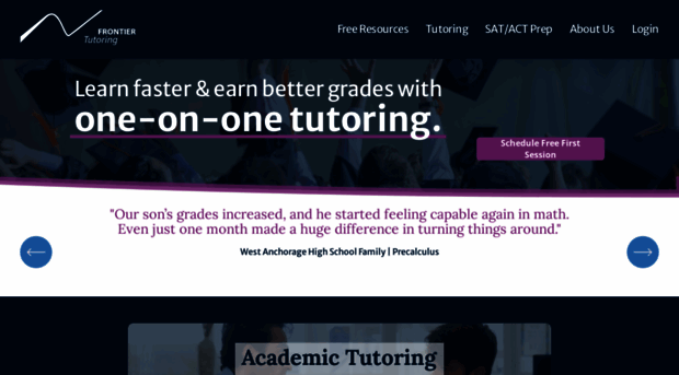 frontiertutoring.com