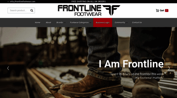 frontlinefootwear.com