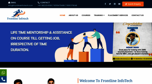 frontlineinfotech.co.in