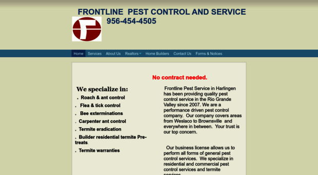 frontlinepestservice.com