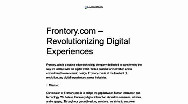 frontory.com