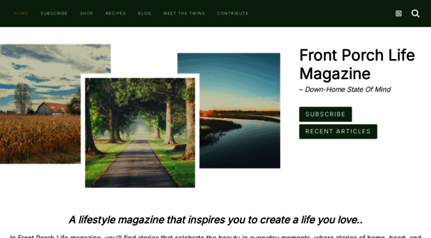 frontporchlifemagazine.com