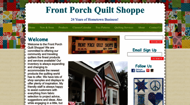 frontporchquiltshoppe.com