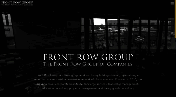 frontrowgroup.co.uk