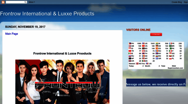 frontrowinternationalandluxxeproducts.blogspot.com