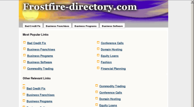 frostfire-directory.com