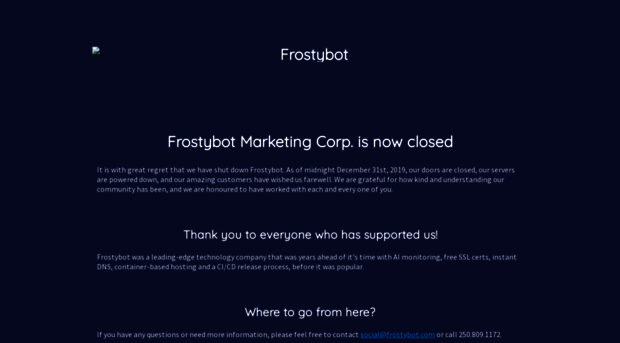 frostybot.com