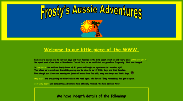 frostysaussieadventures.com