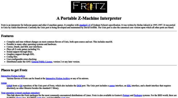 frotz.sourceforge.net