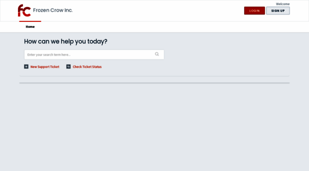 frozencrow.freshdesk.com