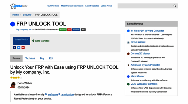 frp-unlock-tool.updatestar.com