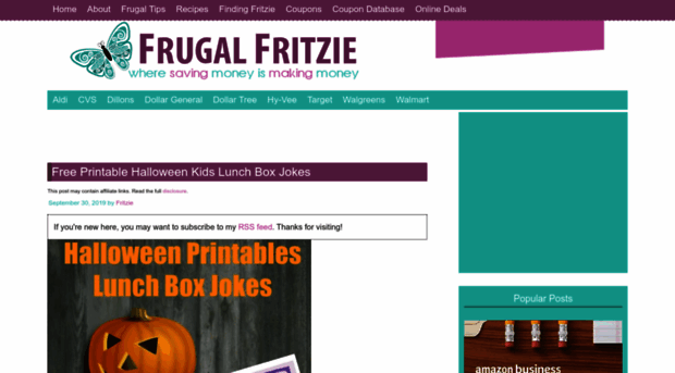 frugalfritzie.com