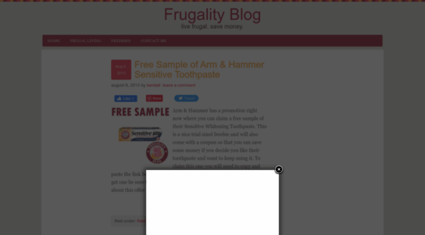 frugalityblog.com