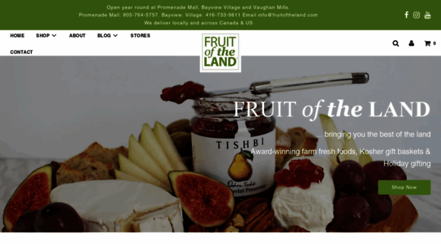 fruitofthelandstore.com