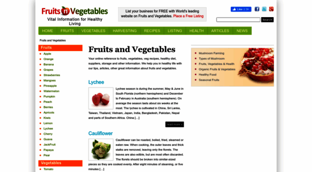 fruitsnvegetables.com