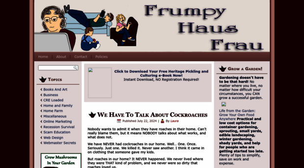 frumpyhausfrau.com