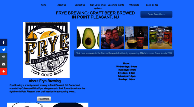 fryebrewingcompany.com