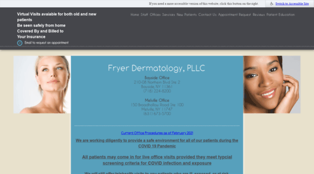 fryerdermatology.com