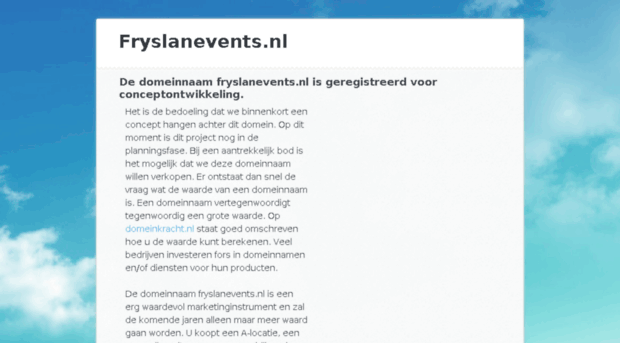 fryslanevents.nl