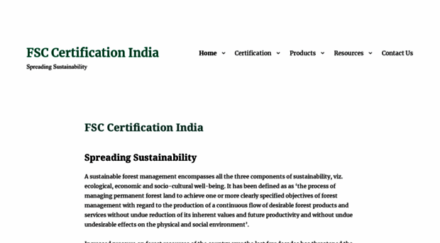 fsccertificationindia.com