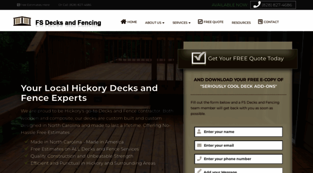 fsdecksandfencing.com