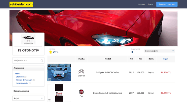 fsotomotivv.sahibinden.com