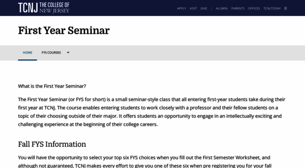 fsp.tcnj.edu