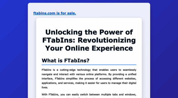 ftabins.com