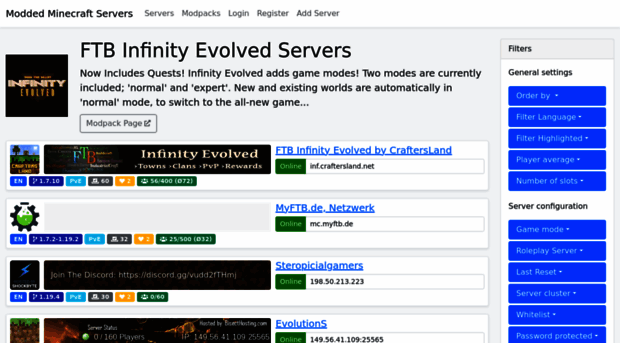 ftb-infinity-servers.com