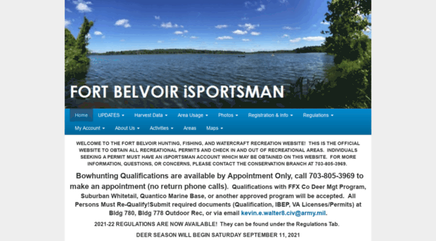 ftbelvoir.isportsman.net