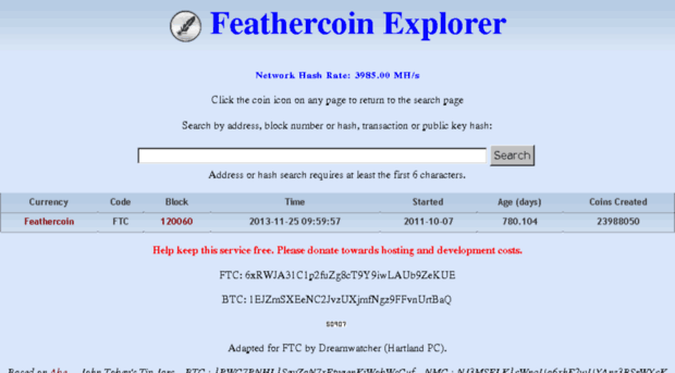 ftc.cryptocoinexplorer.com