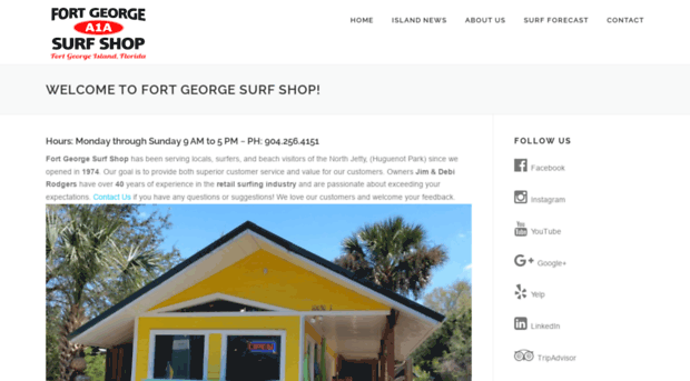 ftgeorgesurfshop.com