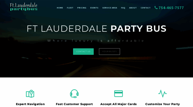 ftlauderdalepartybus.net