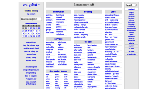 ftmcmurray.craigslist.org